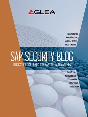 cover image of SAP Security Blog